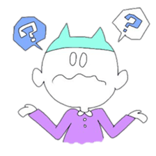 We came from the sky sticker #9863992