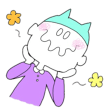 We came from the sky sticker #9863994