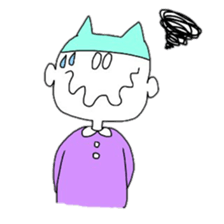 We came from the sky sticker #9863997