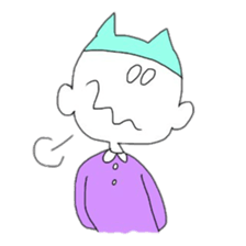 We came from the sky sticker #9863999