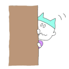 We came from the sky sticker #9864007