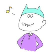 We came from the sky sticker #9864010