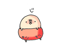 kawaii chick4 sticker #9865124