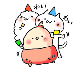 kawaii chick4 sticker #9865132