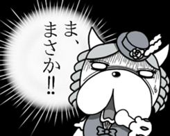 French bulldog Pistachio Manga sticker #9865168