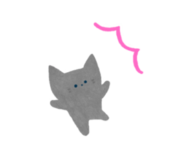 Casual Little Cat sticker #9865186