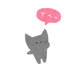 Casual Little Cat sticker #9865198