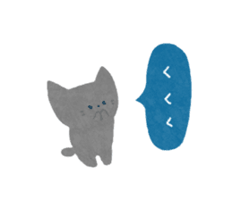 Casual Little Cat sticker #9865199