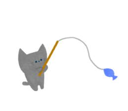 Casual Little Cat sticker #9865202