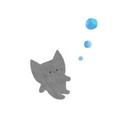 Casual Little Cat sticker #9865206