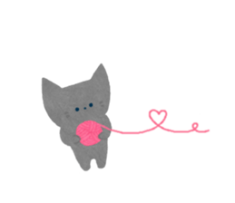 Casual Little Cat sticker #9865208