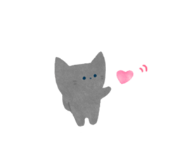 Casual Little Cat sticker #9865209