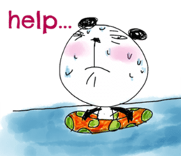 dainapanda ver.2 English sticker #9865296