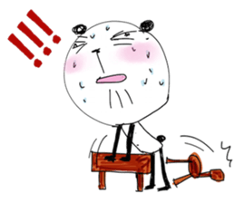 dainapanda ver.2 English sticker #9865302