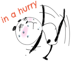 dainapanda ver.2 English sticker #9865304