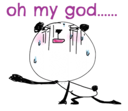 dainapanda ver.2 English sticker #9865316