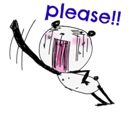 dainapanda ver.2 English sticker #9865317