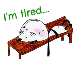 dainapanda ver.2 English sticker #9865322