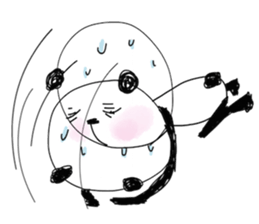 dainapanda ver.2 English sticker #9865324