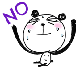 dainapanda ver.2 English sticker #9865326