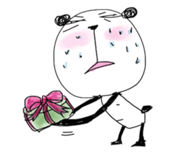 dainapanda ver.2 English sticker #9865327