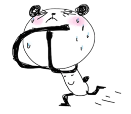 dainapanda ver.2 English sticker #9865331