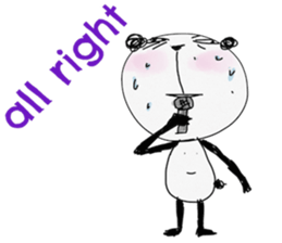 dainapanda ver.2 English sticker #9865332