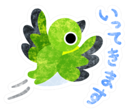 Pretty Little Bird Sticker sticker #9865486