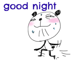 dainapanda ver.3 English sticker #9865509