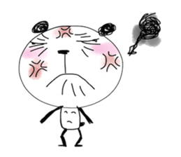 dainapanda ver.3 English sticker #9865512