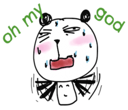 dainapanda ver.3 English sticker #9865514