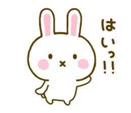 Rabbit Strawberry 8 sticker #9865736