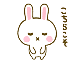 Rabbit Strawberry 8 sticker #9865739