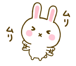 Rabbit Strawberry 8 sticker #9865753