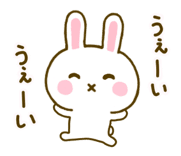 Rabbit Strawberry 8 sticker #9865757