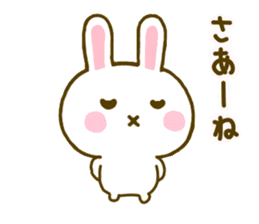 Rabbit Strawberry 8 sticker #9865759