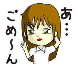 Glasses boys and devil girls sticker #9865928