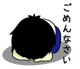 Glasses boys and devil girls sticker #9865929