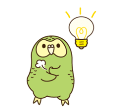Happy Kakapo 4 Eng sticker #9866697