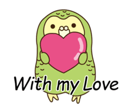Happy Kakapo 4 Eng sticker #9866700
