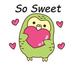 Happy Kakapo 4 Eng sticker #9866701