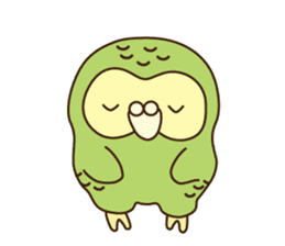 Happy Kakapo 4 Eng sticker #9866705
