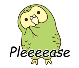 Happy Kakapo 4 Eng sticker #9866707
