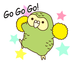 Happy Kakapo 4 Eng sticker #9866709