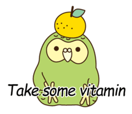 Happy Kakapo 4 Eng sticker #9866710