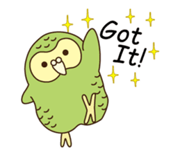Happy Kakapo 4 Eng sticker #9866714