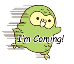 Happy Kakapo 4 Eng sticker #9866716
