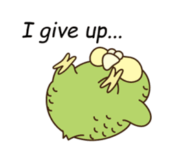 Happy Kakapo 4 Eng sticker #9866718