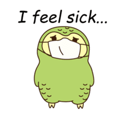 Happy Kakapo 4 Eng sticker #9866720