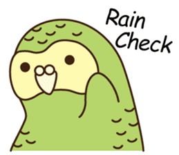 Happy Kakapo 4 Eng sticker #9866723